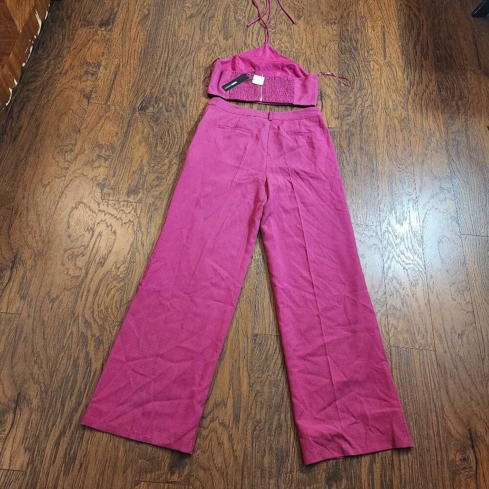 Fashion Nova Sunset Views linen pant set - Picture 2 of 9